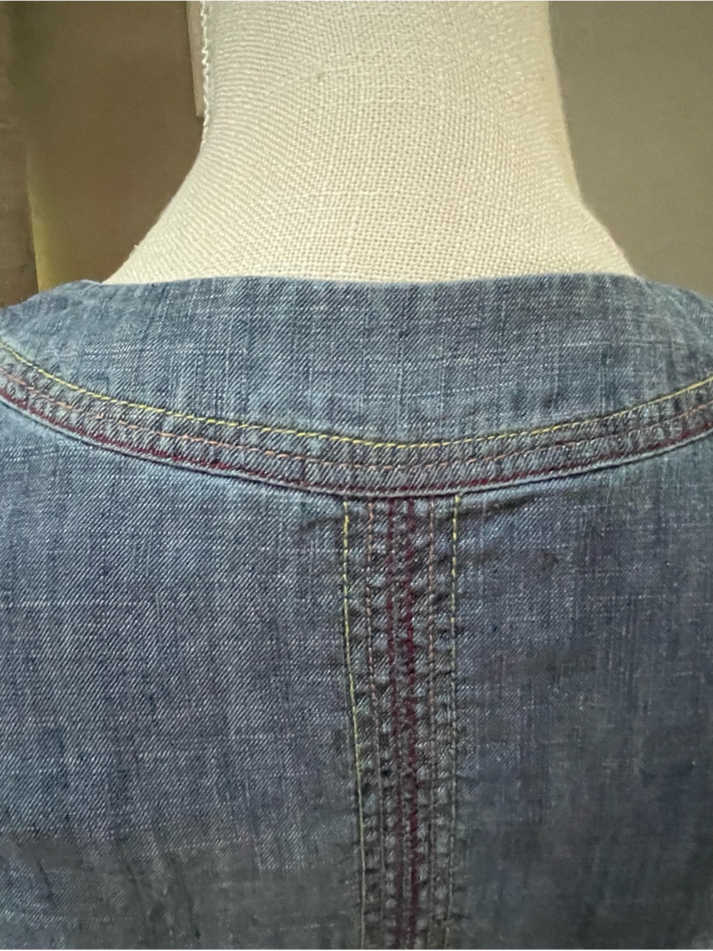 Hot Style Denim Dress Trina Turk Mini Dress - Picture 5 of 11